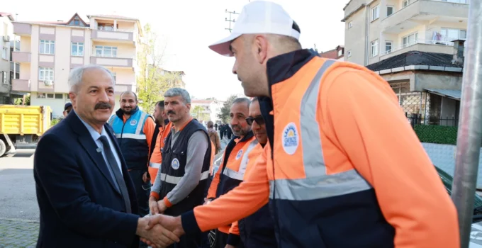Kocaeli Gebze’de Bahar Temizliği Devam Ediyor