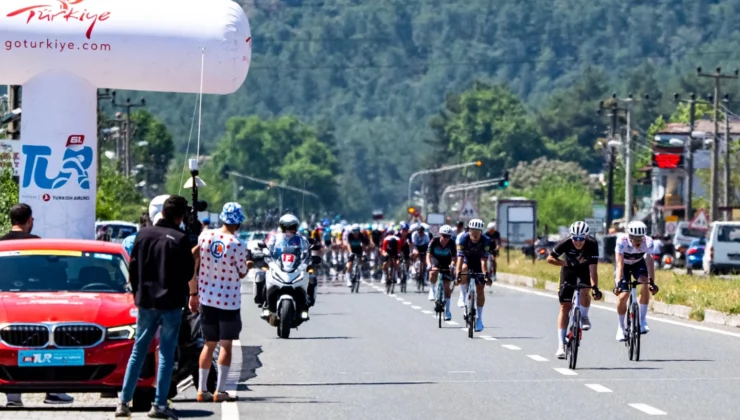 Konya Büyükşehir Belediyesporlu Tarakçı, Bisiklet Turu’nda Zirveye Çıktı