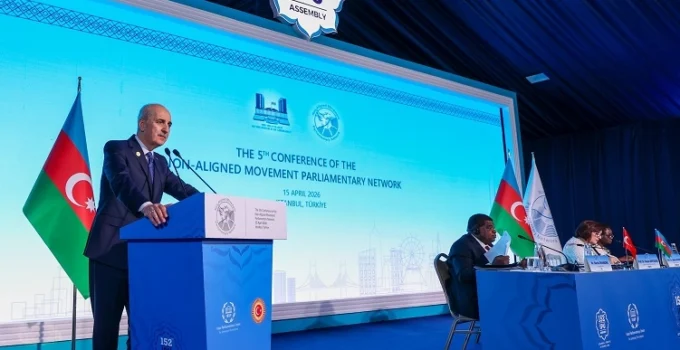 Kurtulmuş: Bağlantısızlar Adaletsizliklere Karşı Sessiz Kalmadı