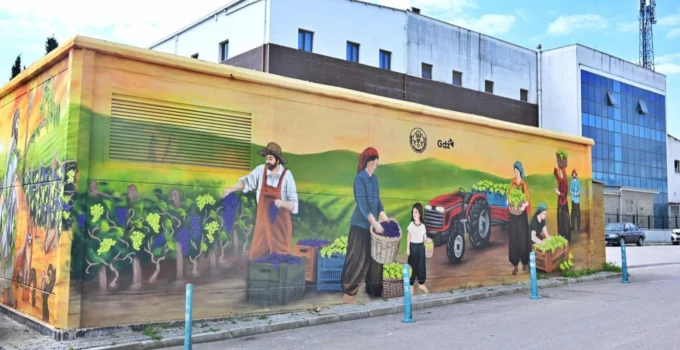 Manisa’nın Sokakları Sanatla Renkleniyor