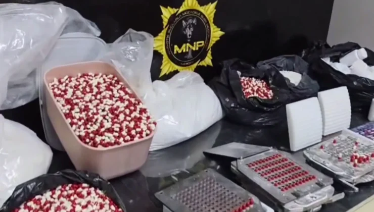 Mersin’de Tonlarca Sentetik Ecza Hammaddesi Ele Geçirildi
