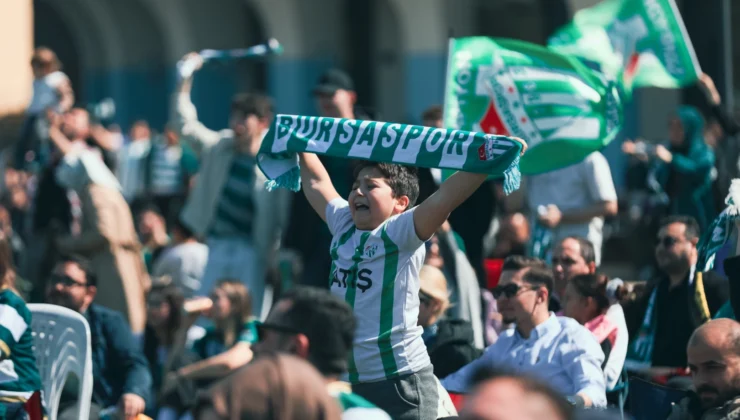 Millet Bahçesi'Nde Dev Ekranda Bursaspor Coşkusu