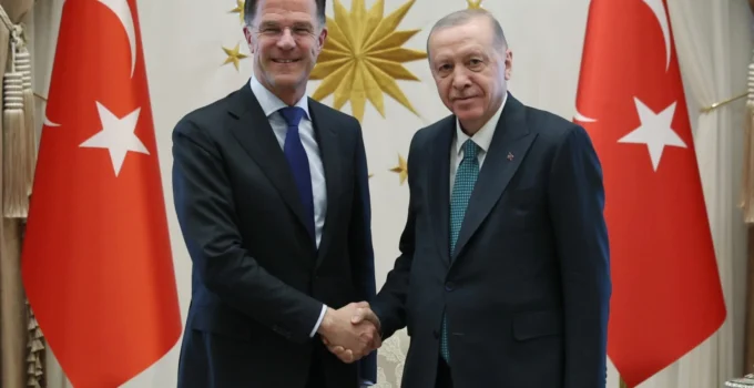 Nato Genel Sekreteri Rutte, Külliye'De