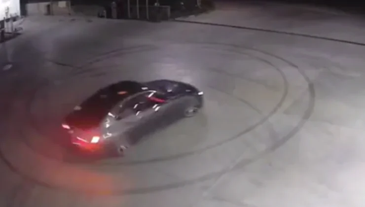 Osmangazi’de Drift Yapan Sürücüye Jandarma'Dan Af Yok!