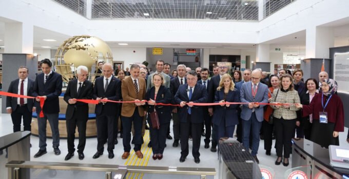 Prof. Dr. Durmuş Günay Kütüphanesi öğrenci ve akademisyenlerin hizmetine açıldı