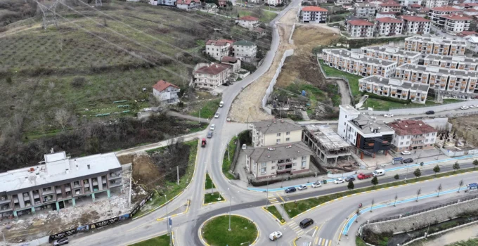 Sakarya’da Yol Yapım Çalışmaları Sürüyor