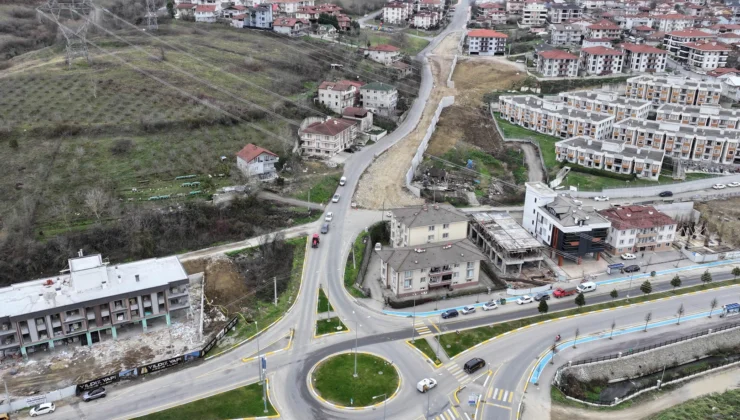 Sakarya’da Yol Yapım Çalışmaları Sürüyor