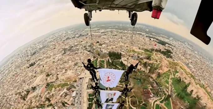 Şanlıurfa’da Kurtuluşun 106. Yılına Özel Gösteri