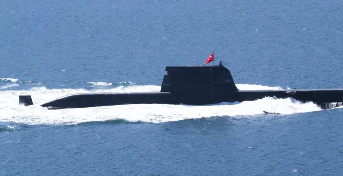 Savunma Sanayi Güçleniyor.. Yeni Denizaltı Ilk Seferine Çıktı