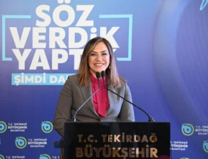 Tekirdağ'Da Başkan Yüceer Iki Yılı Anlattı