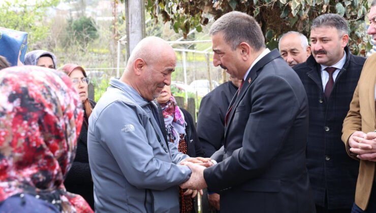 Vali Hacıbektaşoğlu’ndan acılı aileye taziye ziyareti
