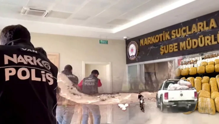 Van’da 240 Kilo Uyuşturucu Ele Geçirildi!