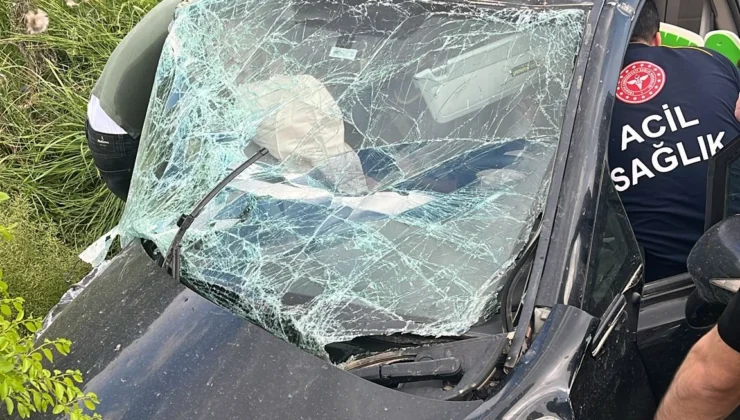 Adıyaman'Daki Kazada 5 Kişi Yaralandı