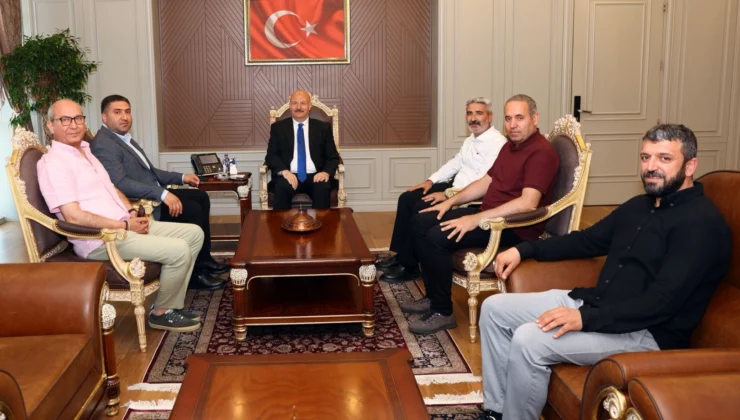 Adıyaman İgc’den Vali Abdullah Küçük’e Ziyaret