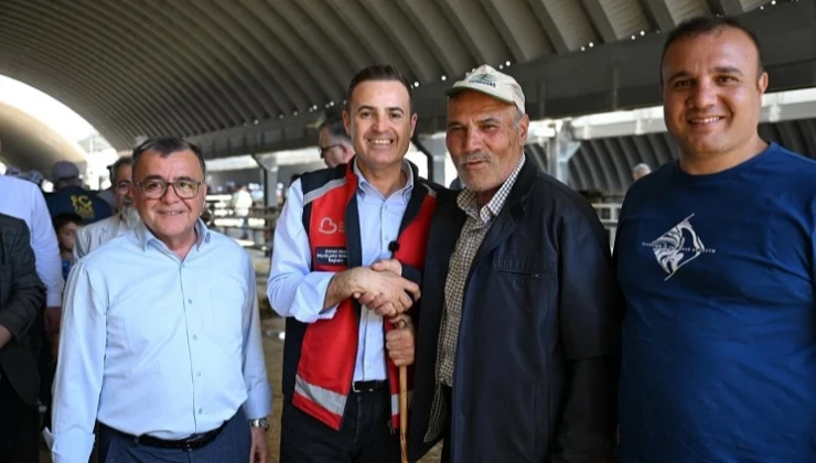 Ahmet Akın'Dan Hayvan Pazarına Ziyaret