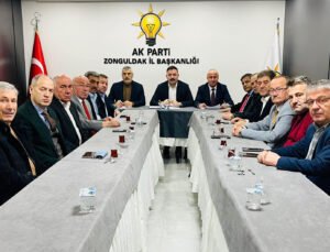 AK Parti Zonguldak İl Başkanı Çağlayan Mayıs ayı toplantısını yönetti