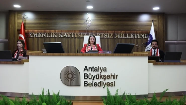 Antalya Büyükşehir Belediye Meclisi’nden Antalyaspor’a Destek