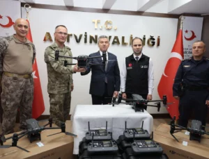 Artvin’de 4 Termal Drone Göreve Başladı