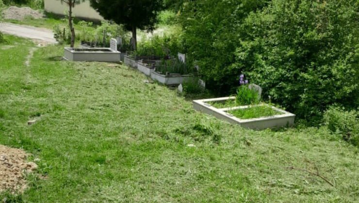 Bakacakkadı’da mezarlıklar Kurban Bayramı’na hazrılanıyor