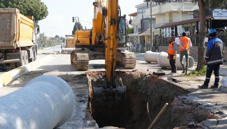 Balıkesir Burhaniye’de 50 Yıllık Altyapısı Yenileniyor