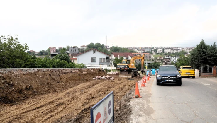 Başiskele’de Selahattin Eyyubi Caddesi Genişliyor