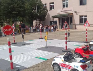 Bilecik Pazaryeri’nde Trafik Bilinci Küçük Yaşta Başladı