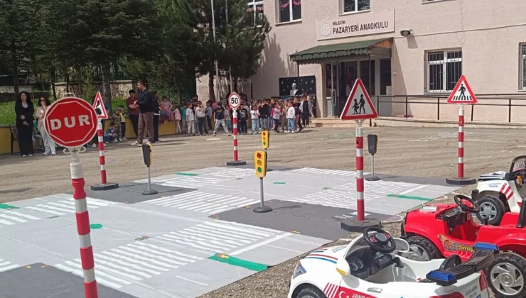 Bilecik Pazaryeri’nde Trafik Bilinci Küçük Yaşta Başladı