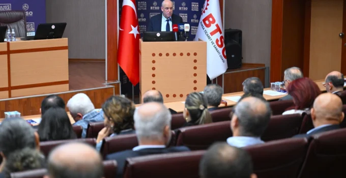Btso’dan 2030 Vizyonu: Bursa’yı Daha Rekabetçi Merkez Yapacağız