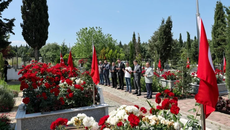 Bursa'Da Başkan Vekili Biba'Dan Esnaf Ve Şehitlik Ziyareti