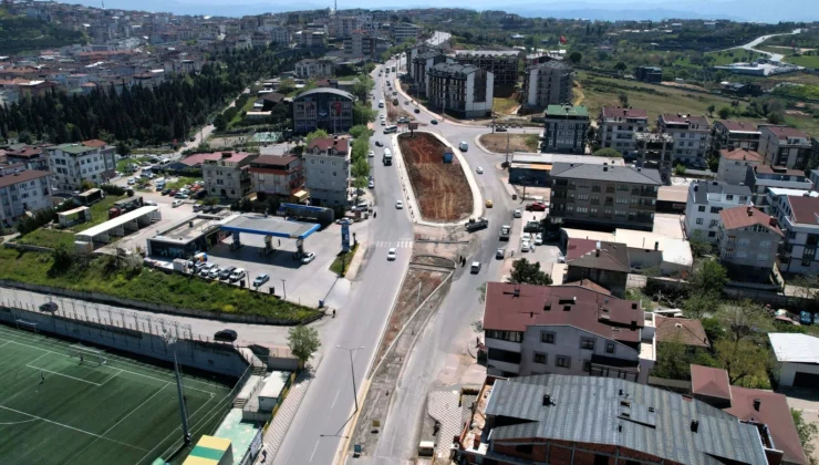 Büyükşehir’den Örnek Bir Kavşak Düzenlemesi Daha