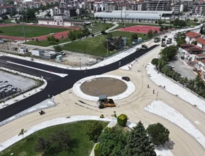 Denizli’de Riskli Kavşakta Güvenli Ulaşım Adımı