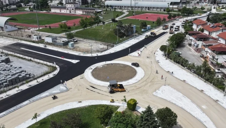Denizli’de Riskli Kavşakta Güvenli Ulaşım Adımı