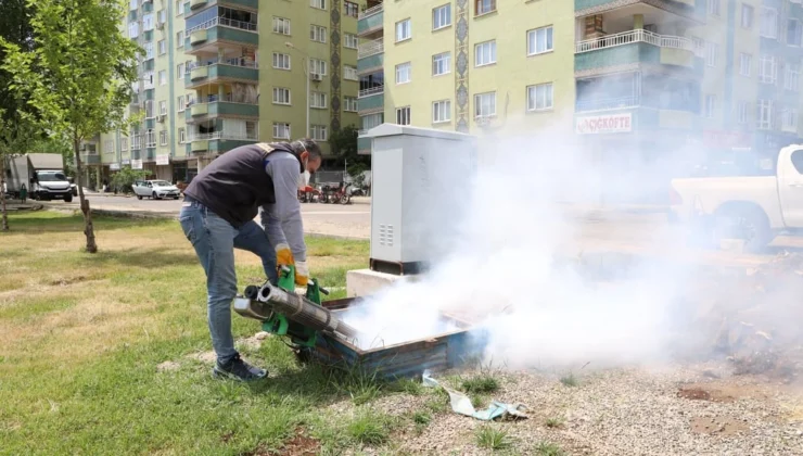 Diyarbakır Ilçelerinde Haşereyle Mücadele Aralıksız Sürüyor
