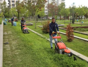 Diyarbakır Parklarında Yaz Hazırlığı