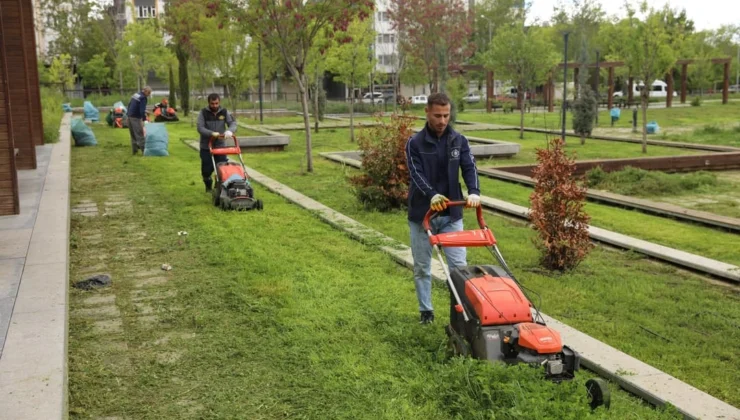 Diyarbakır Parklarında Yaz Hazırlığı