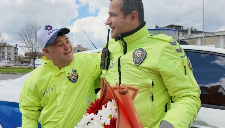 Düzce'De Oğuz Kaan’ın Polislik Hayali Gerçek Oldu