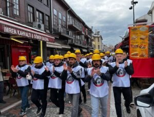 Edirne’de Madenci Rüzgarı: 1 Mayıs Mitingine GMİS Damga Vurdu