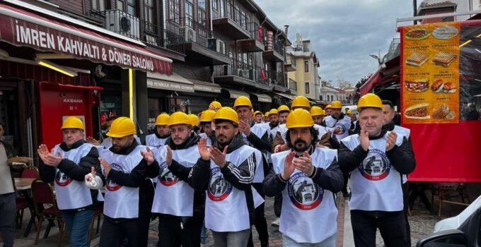 Edirne’de Madenci Rüzgarı: 1 Mayıs Mitingine GMİS Damga Vurdu