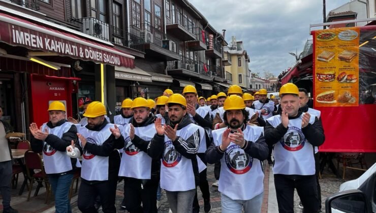 Edirne’de Madenci Rüzgarı: 1 Mayıs Mitingine GMİS Damga Vurdu