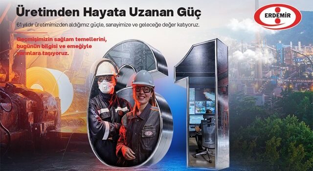 Erdemir 61. Yıl İşletme Yıldönümü