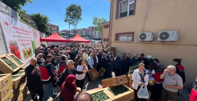Ereğlili üreticiler yüzde 75 hibeli fidelerle 6,7 milyon liralık hasıla hedefliyor