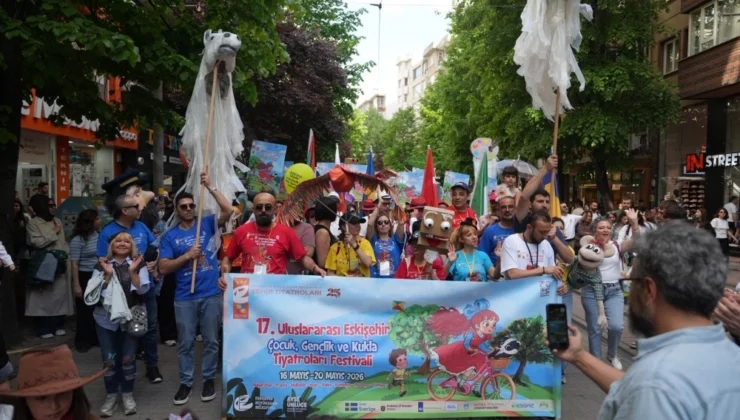 Eskişehir’de Çocuk Ve Gençlik Tiyatrosu Festivali Sona Erdi