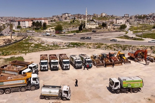 Gaziantep Büyükşehir'Den 'Yeşil' Mesai