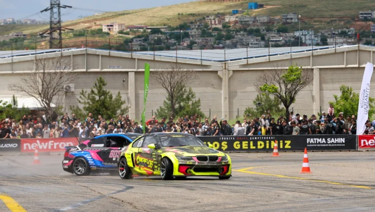 Gaziantep’te Türkiye Drift Şampiyonası Heyecanı