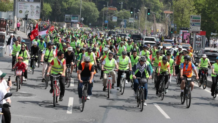 Gazze Için Pedal Çevirdiler
