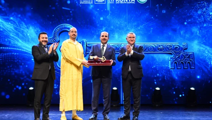 Gençlik Başkenti Anahtarı Konya'Ya Devredildi