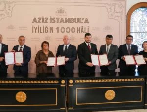İstanbul'A Hayırsever Desteği Ile Katkıya Devam