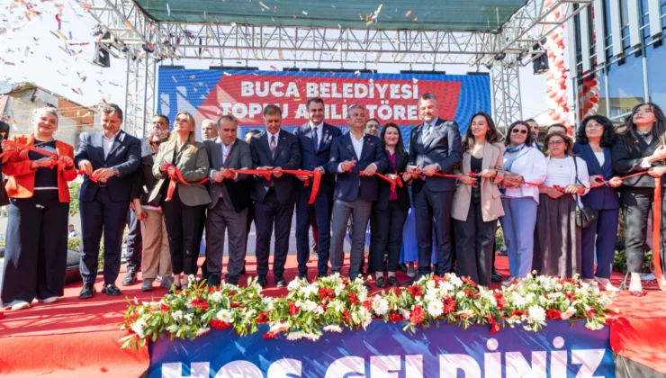 İzmir Buca’da 16 Proje Chp Lideri Özel'In Katılımıyla Açıldı