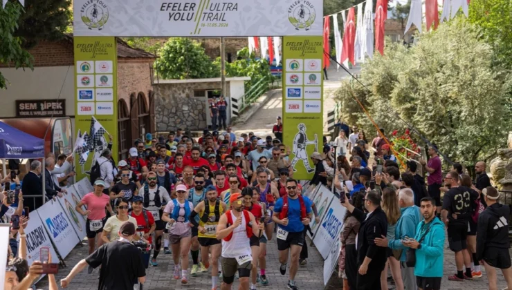 İzmir'De Efeler Yolu Ultra Trail’de Madalyalar Verildi