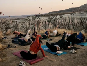 Kapadokya’da Bi’yoga Fest Hazırlığı